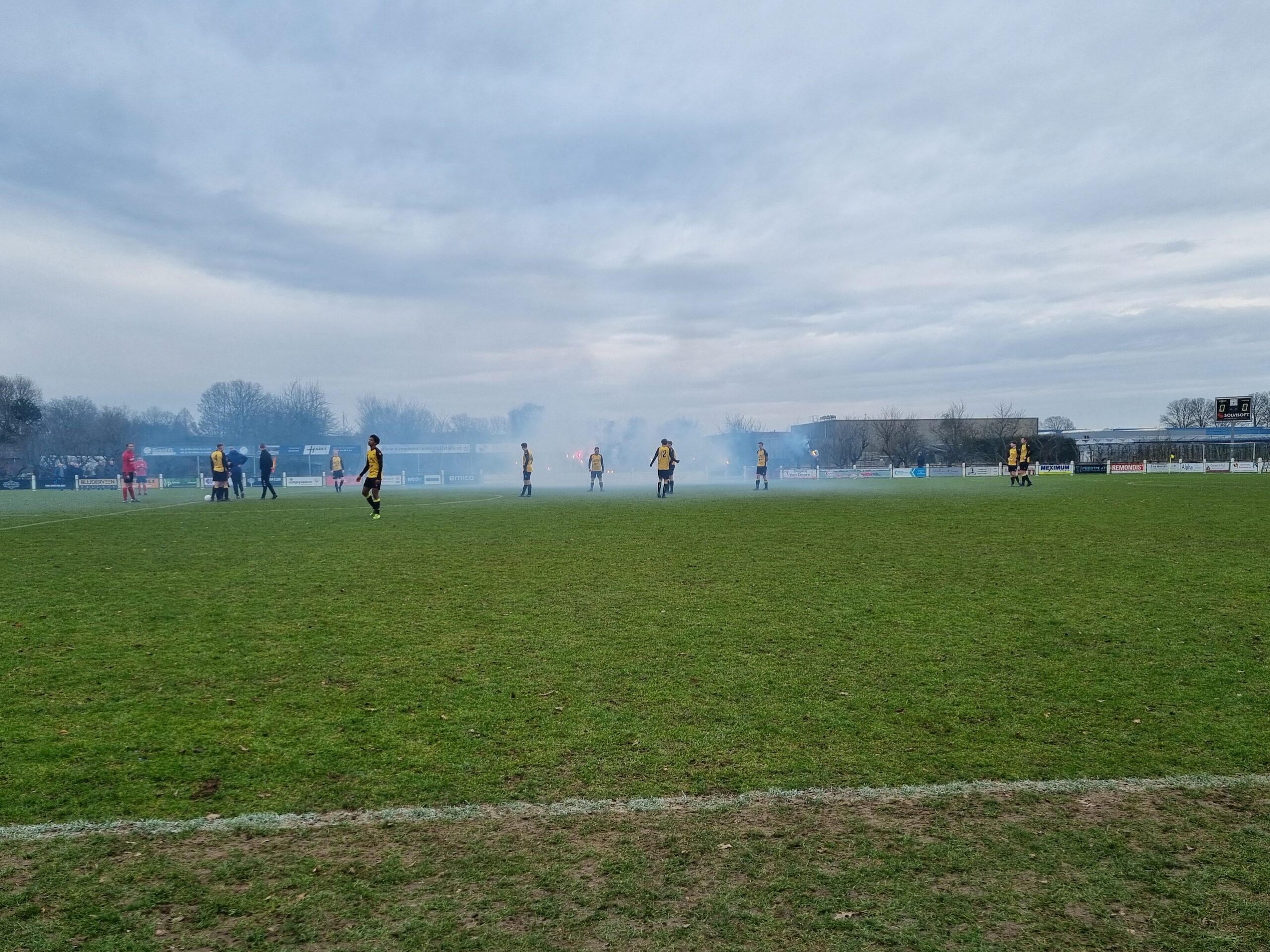 Uchta 1 onderuit in derby tegen buren uit Kesteren